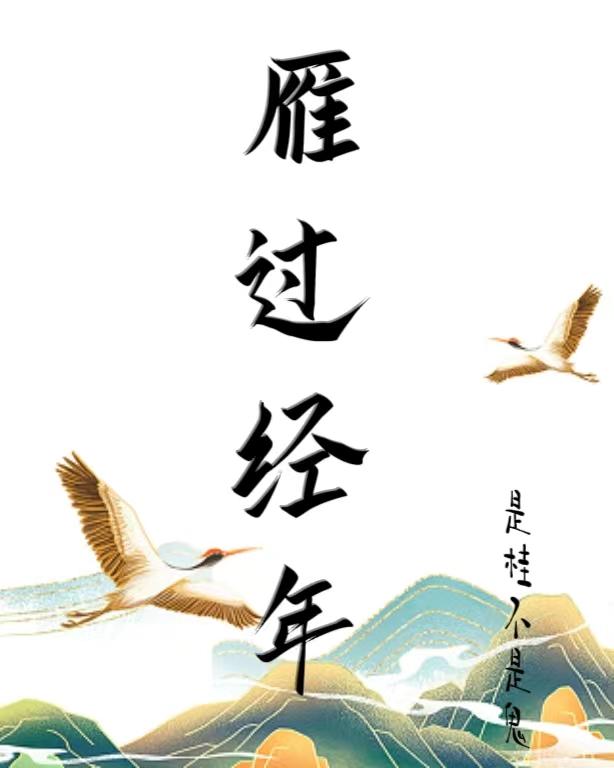 雁过也的过什么意思